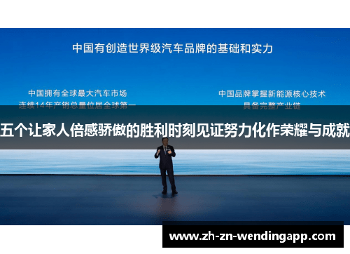 五个让家人倍感骄傲的胜利时刻见证努力化作荣耀与成就