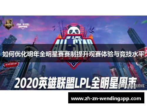 如何优化明年全明星赛赛制提升观赛体验与竞技水平